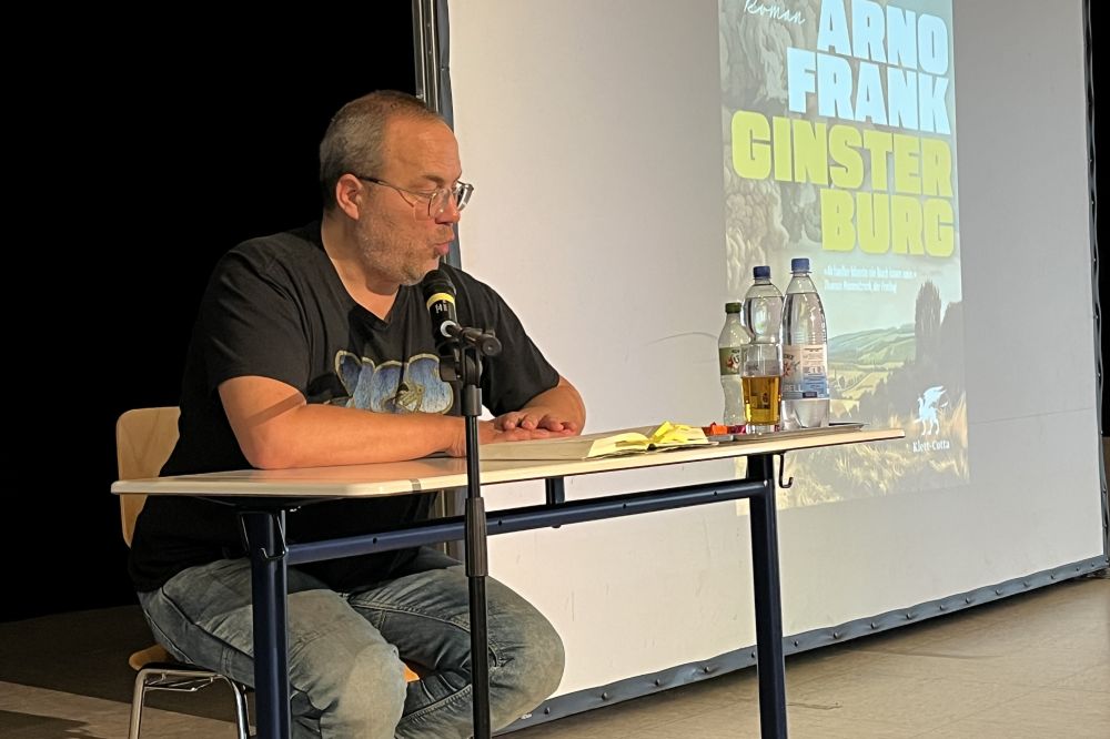 Autorenlesung Arno Frank im Rahmen der Scholl-Talks- Reihe