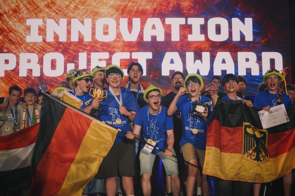 GSG Robots erfolgreich auf dem FLL-Weltfinale in Griechenland