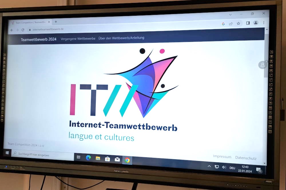 Internet-Teamwettbewerb langue et cultures